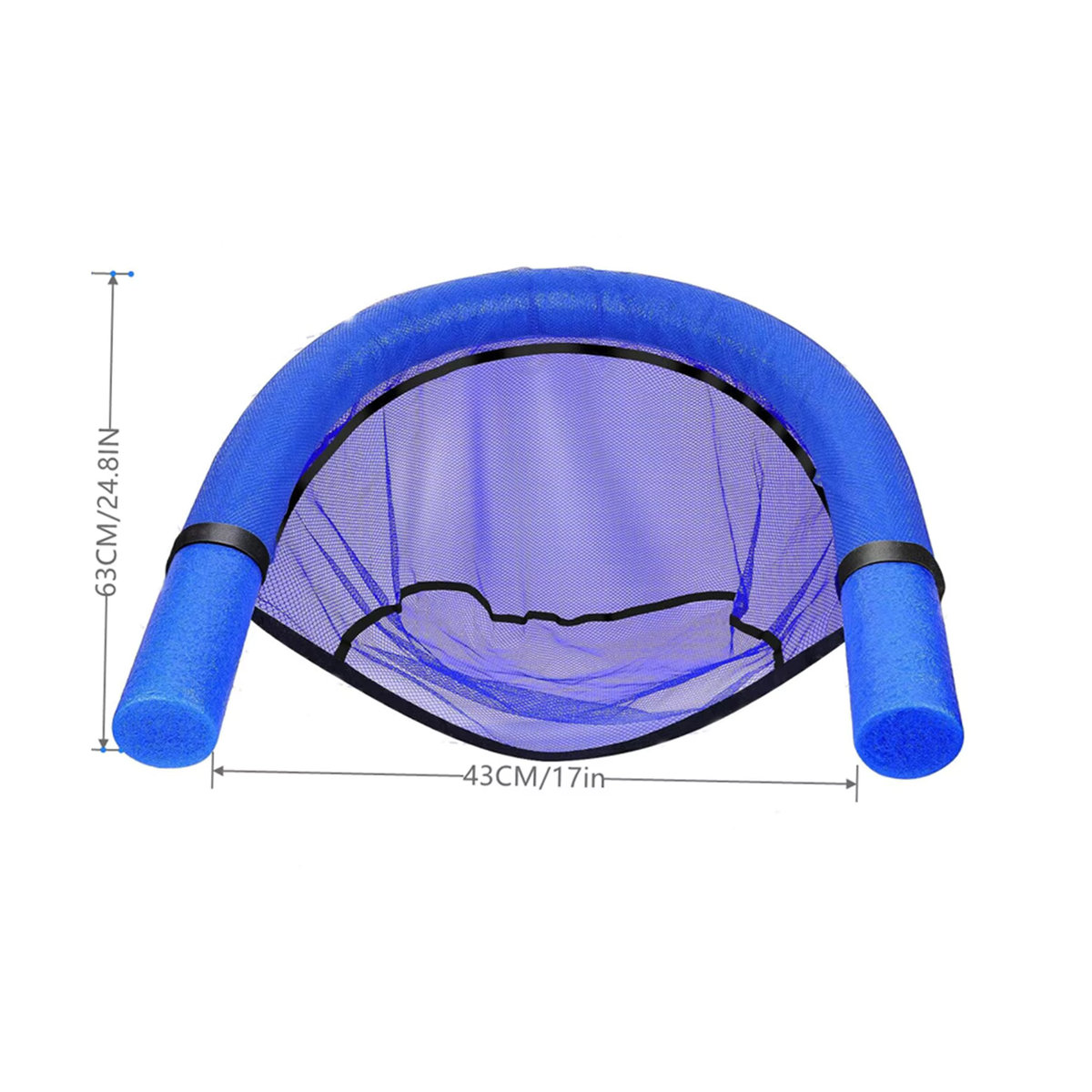 Aufblasbare Pool Liege Float Pool Stuhl als Schwimmring und Hängematte für das Schwimmbad - Bild 2