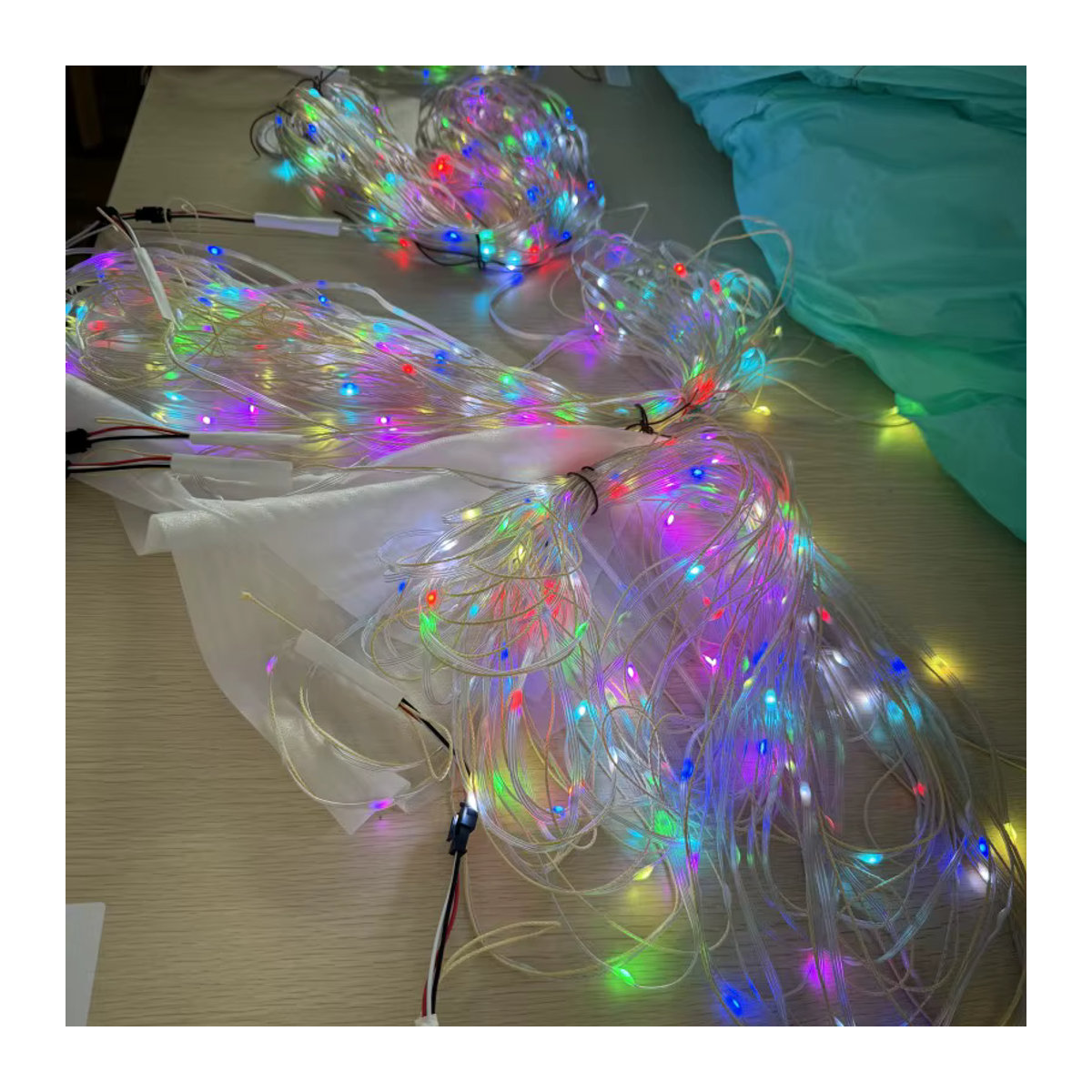 Aufblasbarer Drachen mit LED-Beleuchtung und Meteorblitz-Effekt für die Drachenlinien-Dekoration mit Geschwindigkeitssteuerung - Bild 2
