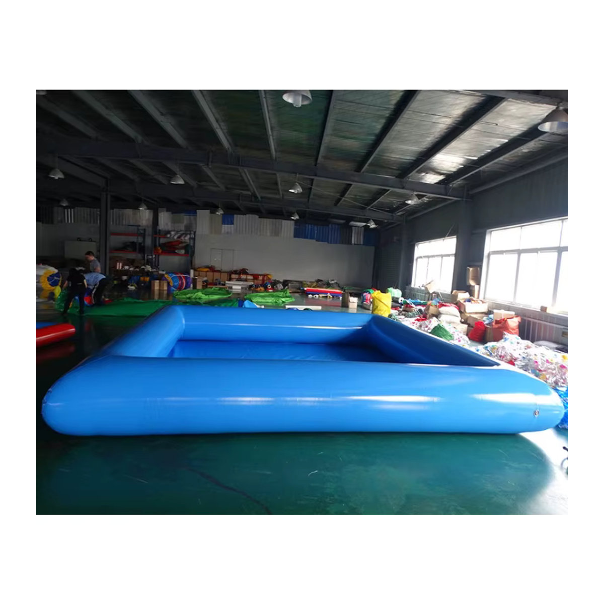 Aufblasbarer Pool für Erwachsene und Kinder von DINGYURUI in Blau - Bild 4