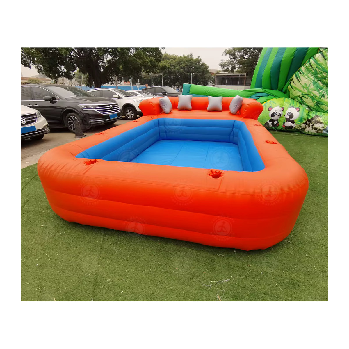 Aufblasbares PVC-Schwimmbecken in Form eines Faulbecken-Sofas für Entspannung im Freien - Bild 4