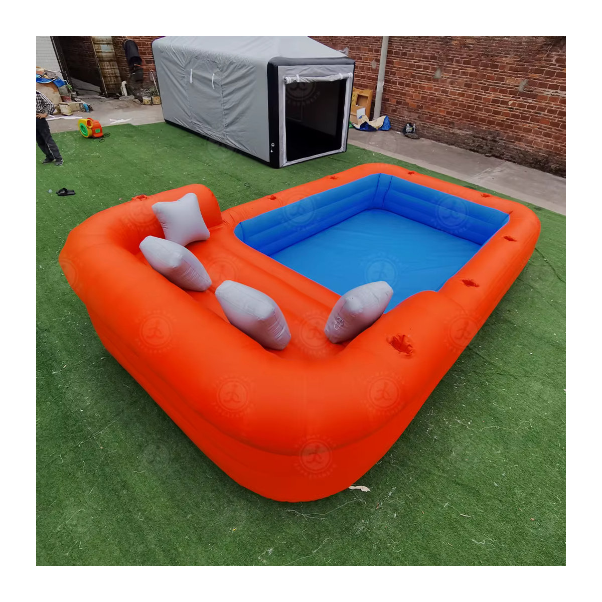 Aufblasbares PVC-Schwimmbecken in Form eines Faulbecken-Sofas für Entspannung im Freien - Bild 5