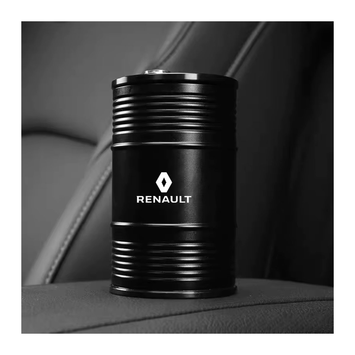 Auto-Aschenbecher aus Aluminiumlegierung für Renault in Schwarz - Bild 2