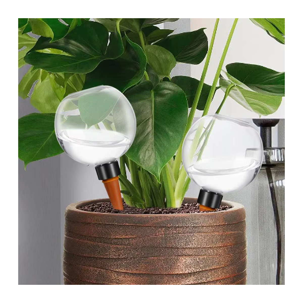 Automatische Bewässerungskugeln zur Selbstbewässerung für Deine Pflanzen, 500 ml, multifunktionale tragbare Bewässerungsgeräte für Balkon und Zuhause - Bild 3