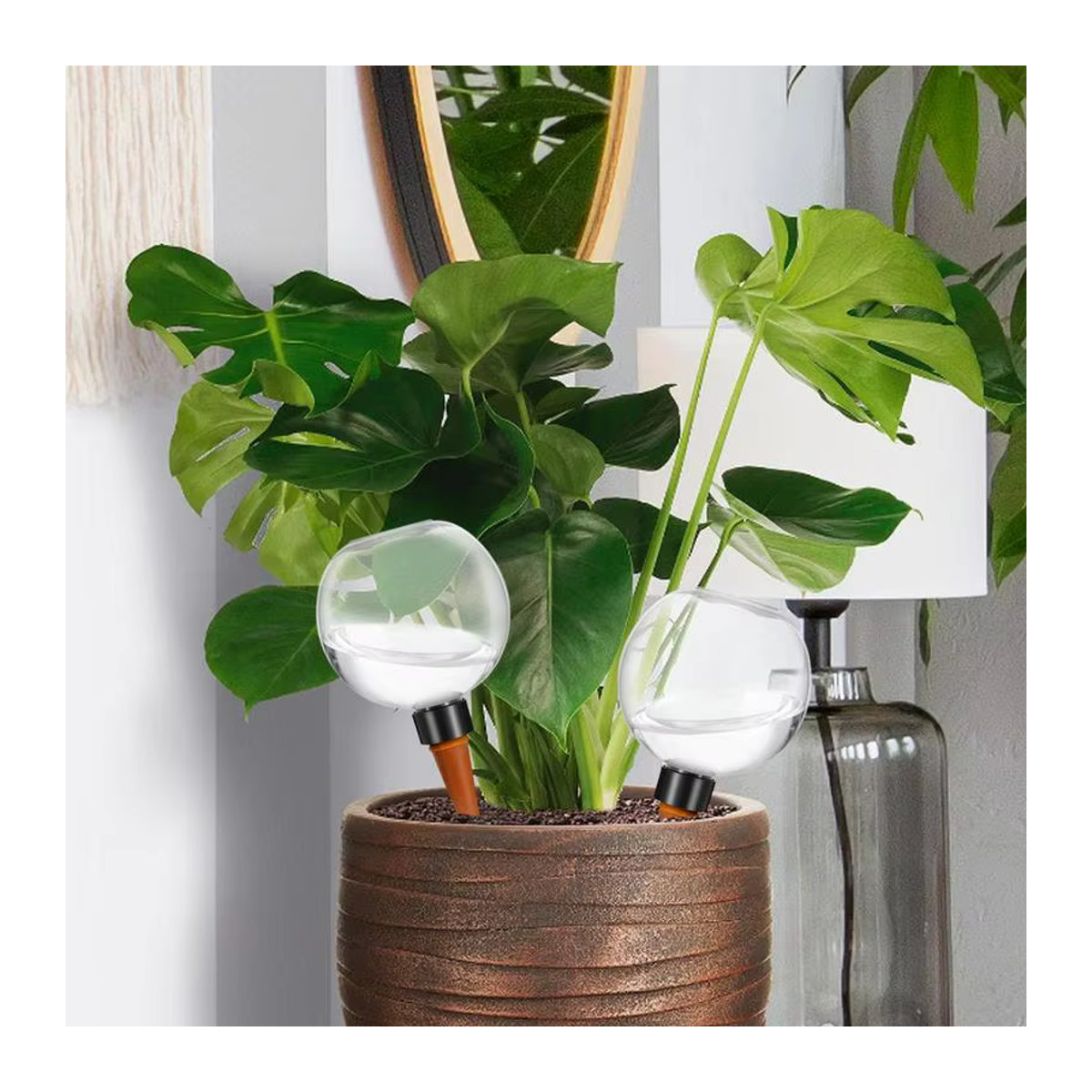 Automatische Bewässerungskugeln zur Selbstbewässerung für Deine Pflanzen, 500 ml, multifunktionale tragbare Bewässerungsgeräte für Balkon und Zuhause - Bild 6