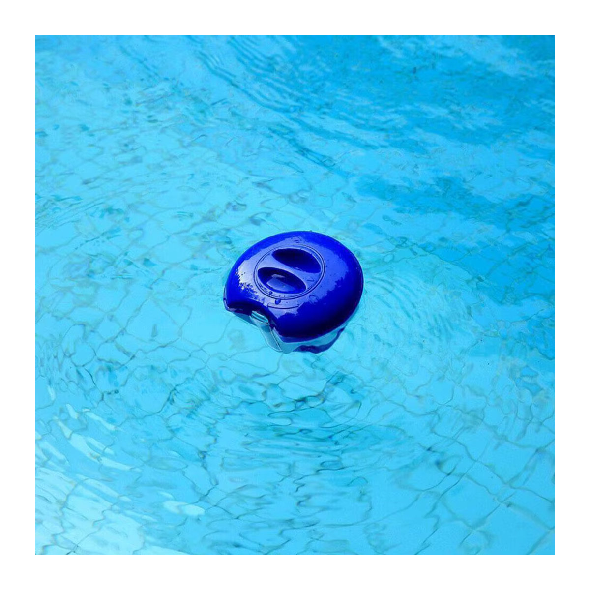Automatischer Schwimmbad Medikamentenspender in Blau aus Kunststoff für die Chlor-Desinfektion - Bild 5