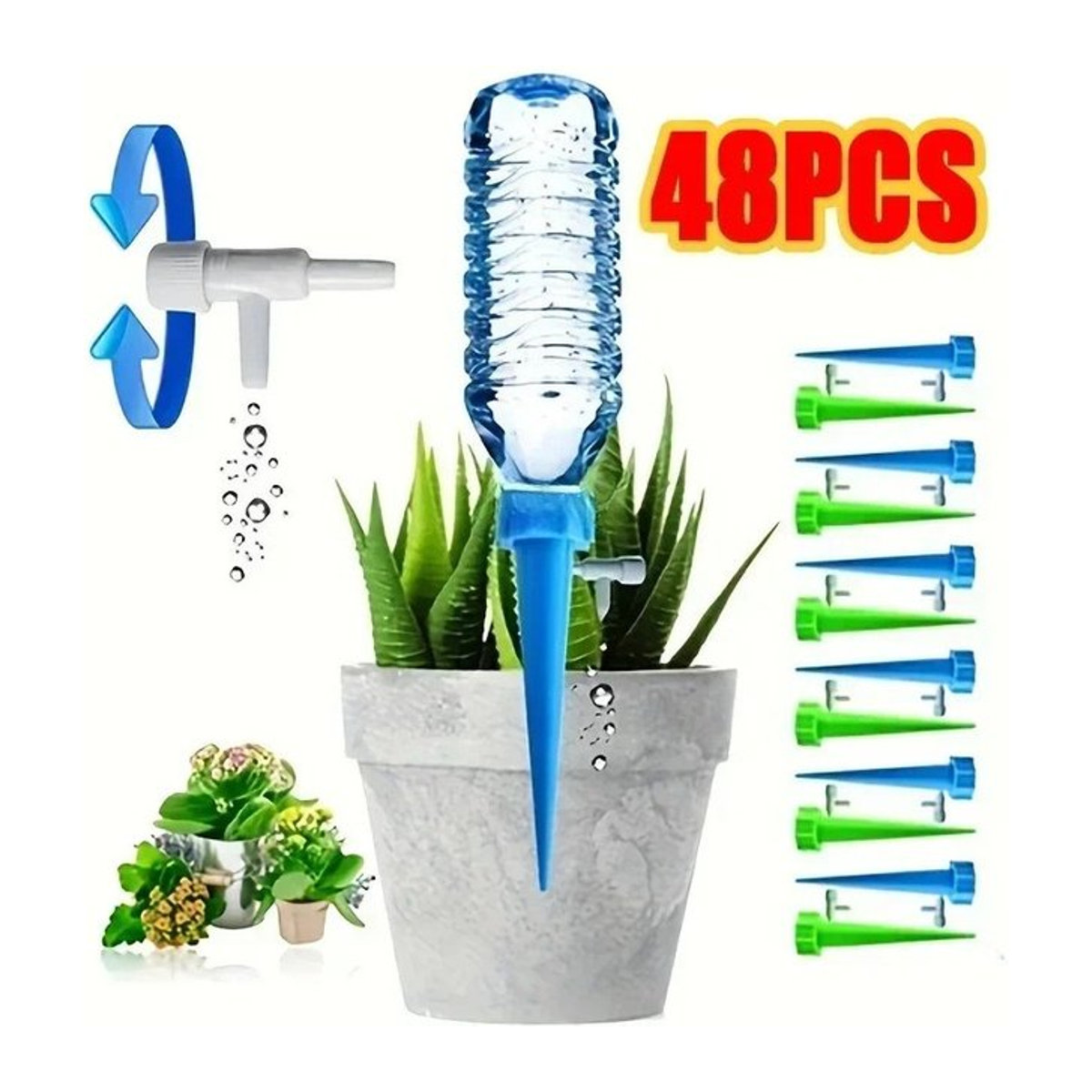 Automatisches Tropfbewässerungssystem für deine Pflanzen und den Garten zur Selbstbewässerung - Bild 1