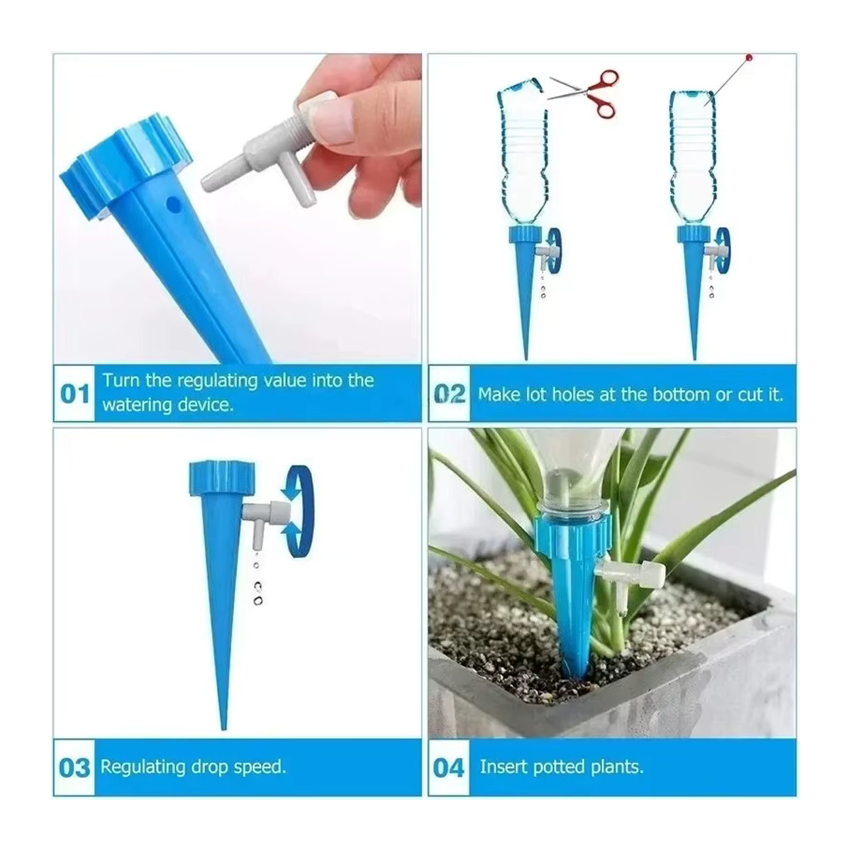 Automatisches Tropfbewässerungssystem für deine Pflanzen und den Garten zur Selbstbewässerung - Bild 6