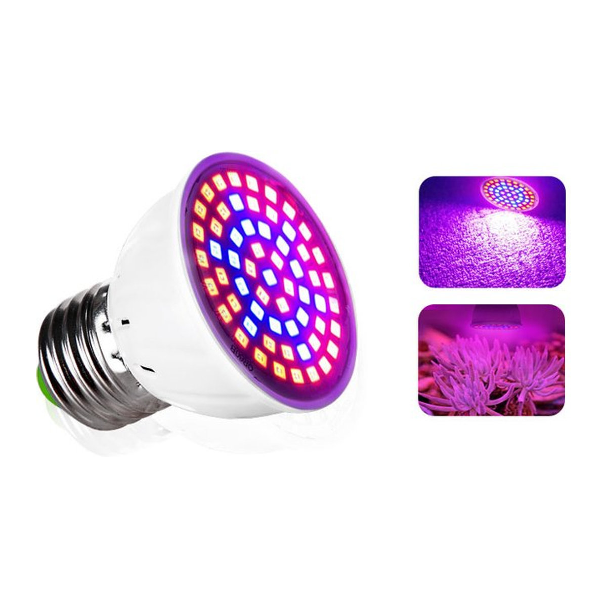 AVACOM LED Pflanzenlampe E27 Vollspektrum Phytolampe für Garten, Hydrokultur und Gewächshaus-Zelte - Bild 1