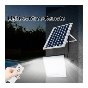 AVACOM Solar LED Außenstrahler IP65 Wasserdicht Schwarz