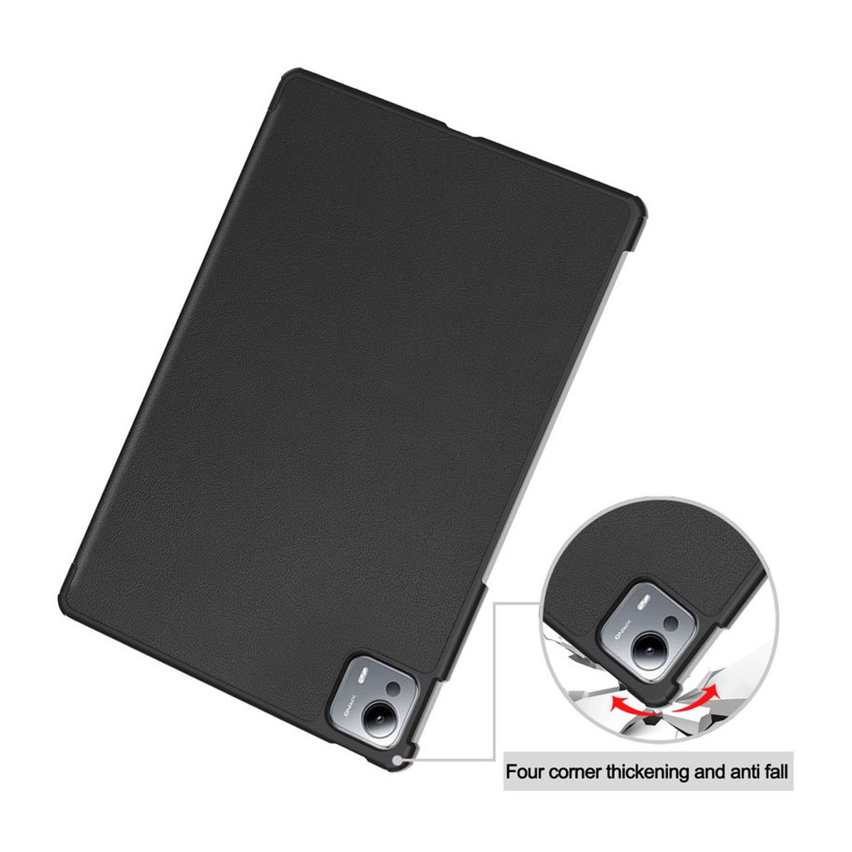 AYANJIN Schutzhülle für Xiaomi Pad 7 Ultra 14 Zoll in Schwarz mit Tri-Folding PU Leder Flip Stand und Auto Sleep Funktion - Bild 5