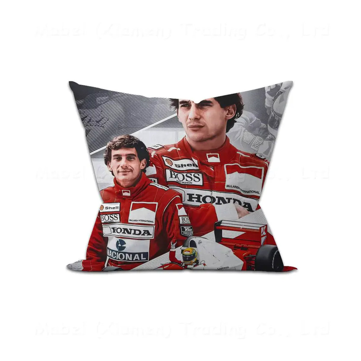 Ayrton Senna Kissenbezug im Landhausstil, mehrfarbig - Bild 7