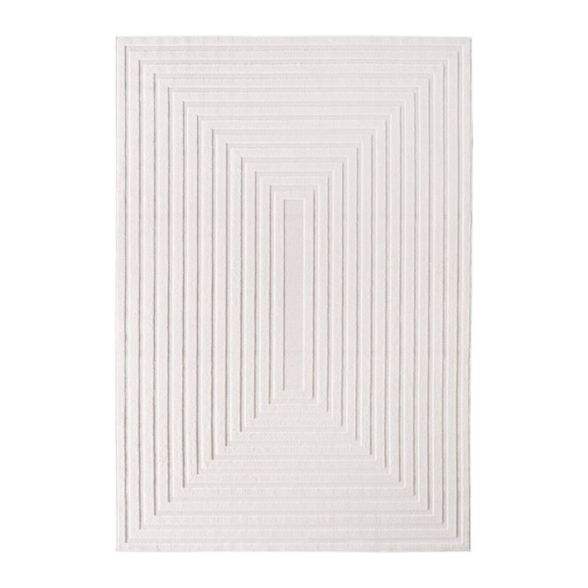 Ayyildiz Kurzflorteppich DOHA in Creme, B/L: 240 x 340 cm - Bild 1