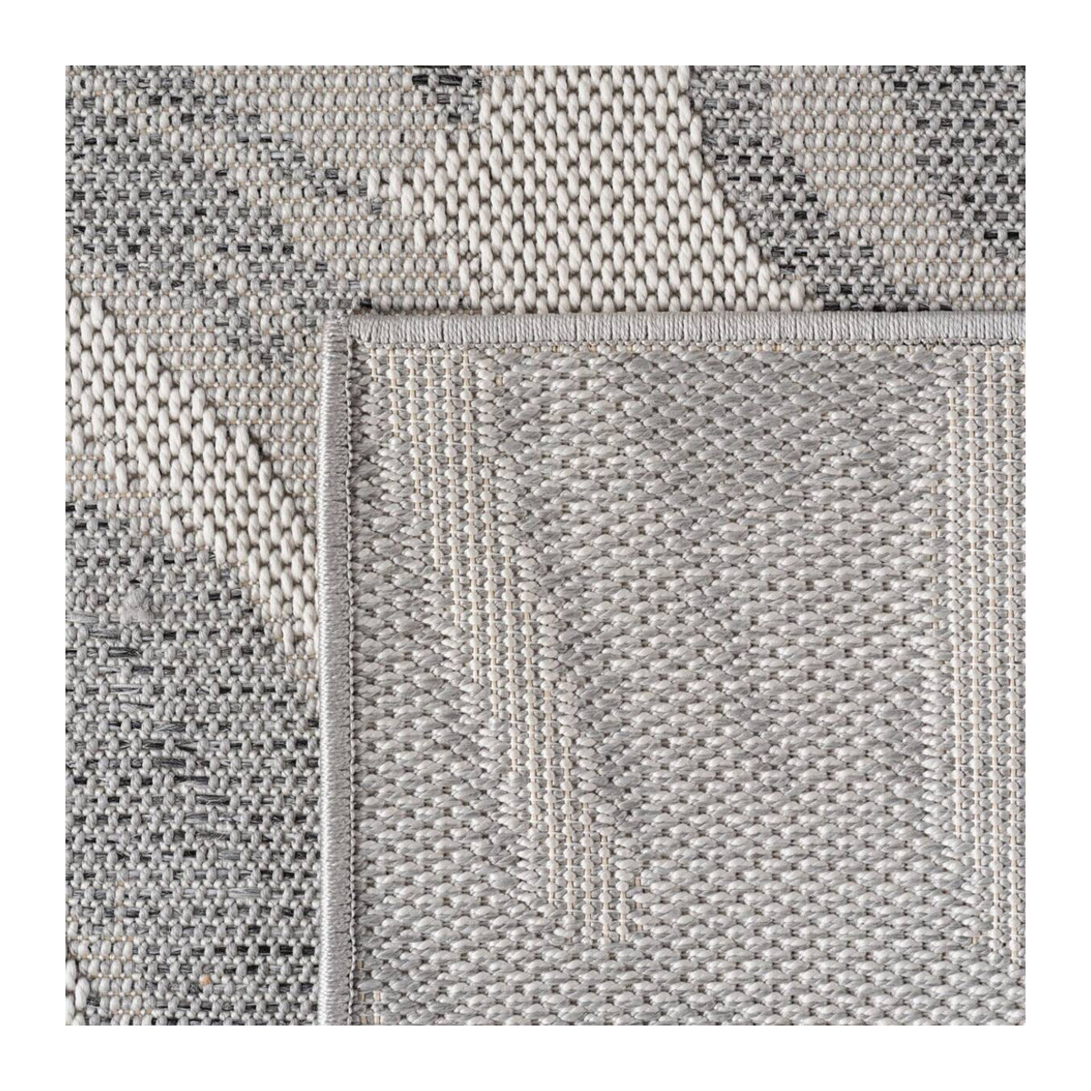 Ayyildiz Outdoorteppich DESERT grau B/L: 80 x 150 cm - Bild 1