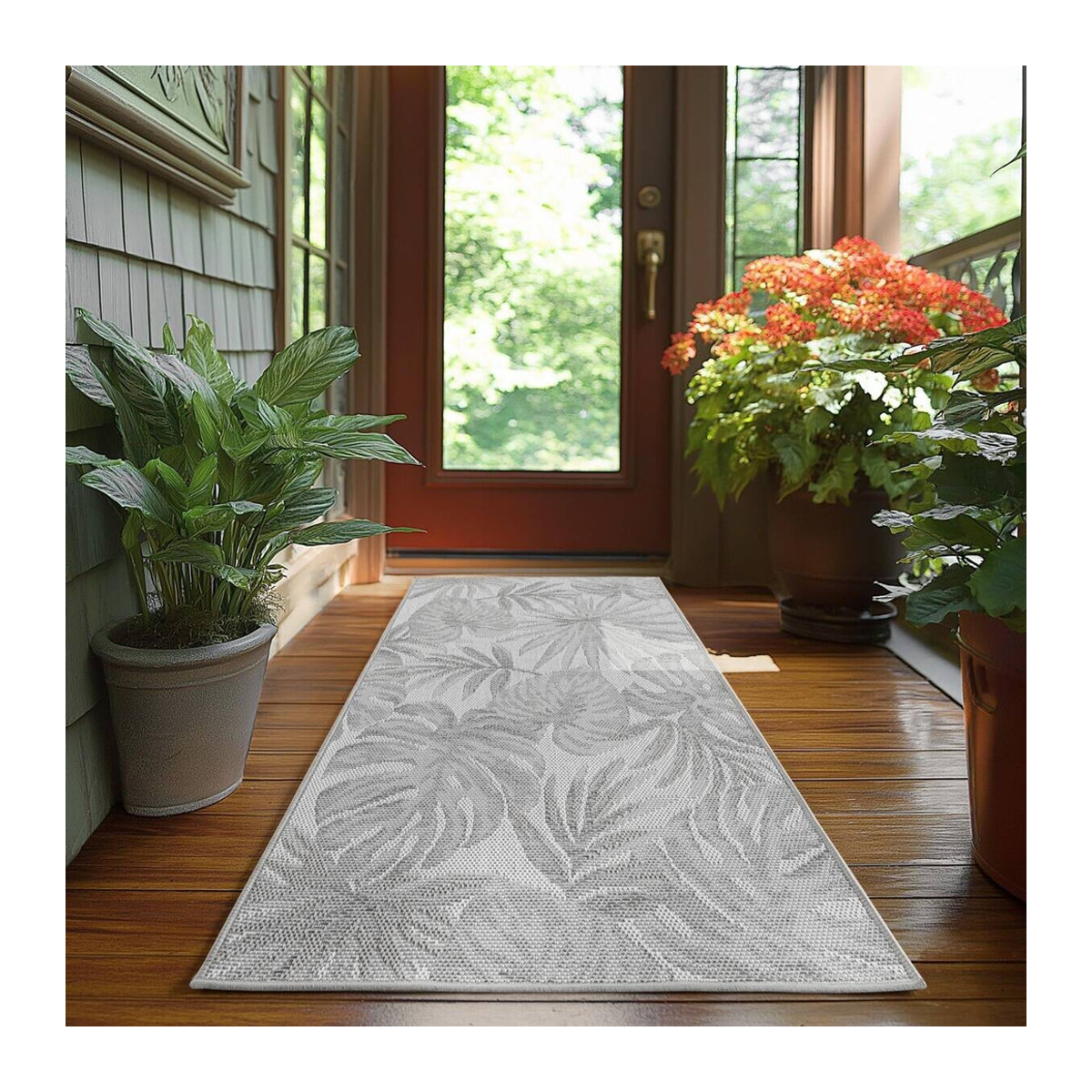 Ayyildiz Outdoorteppich DESERT grau B/L: 80 x 150 cm - Bild 2