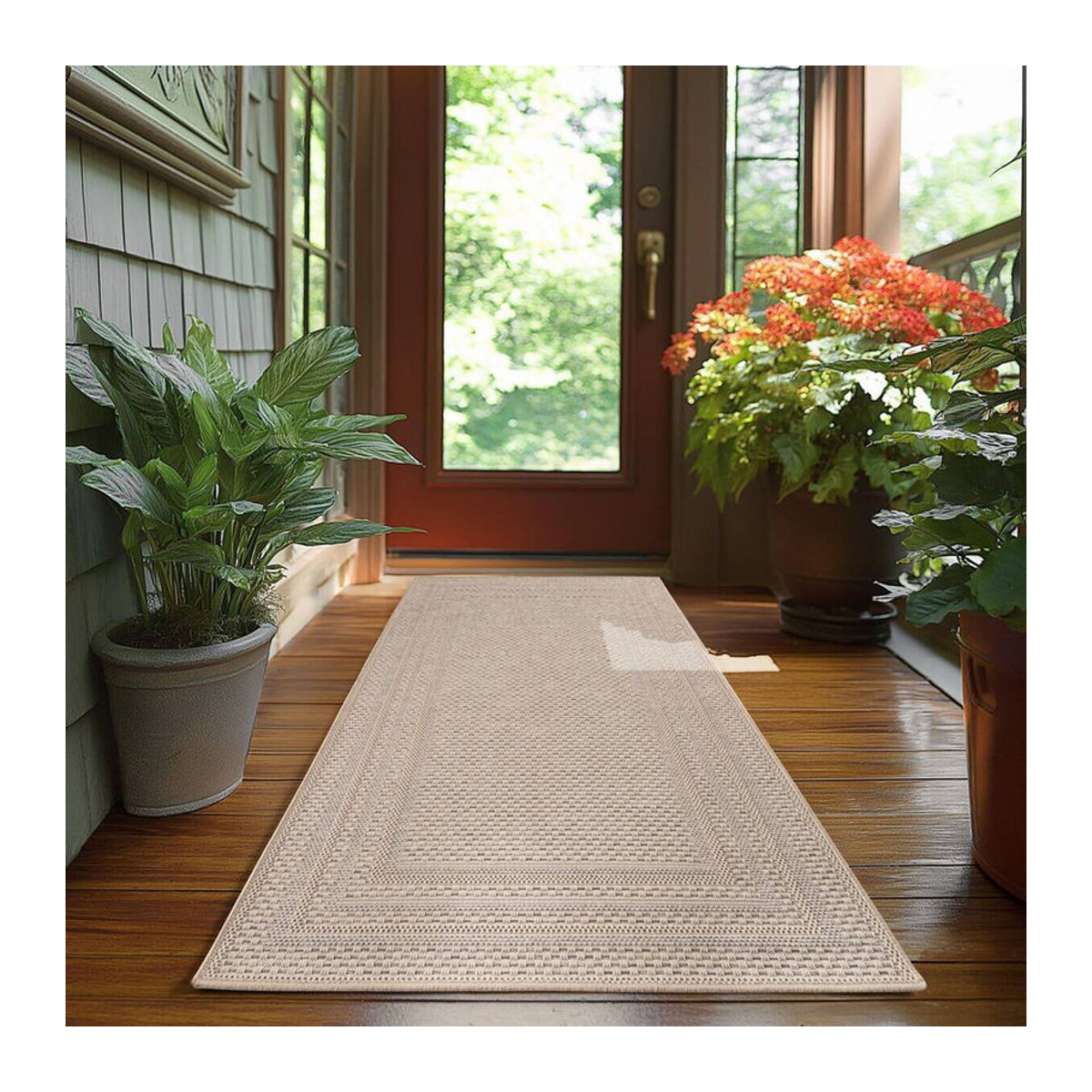 Ayyildiz Outdoorteppich DESERT in Beige B/L: 80 x 150 cm - Bild 1