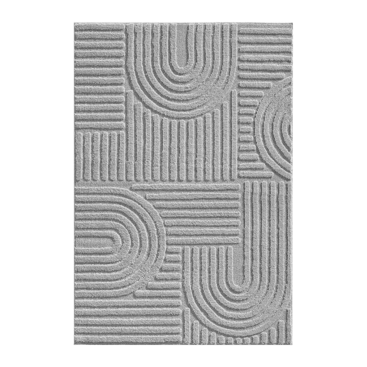 Ayyildiz Teppich ART in Silber und Grau, B/L: 60 x 110 cm - Bild 1