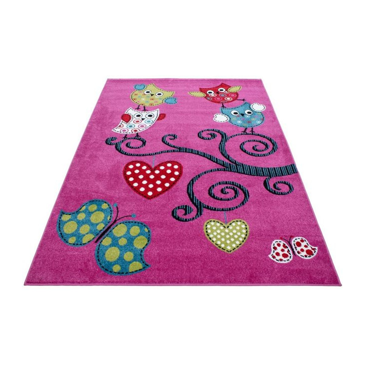 Ayyildiz Teppich KIDS violett B/L: 140 x 200 cm - Bild 1