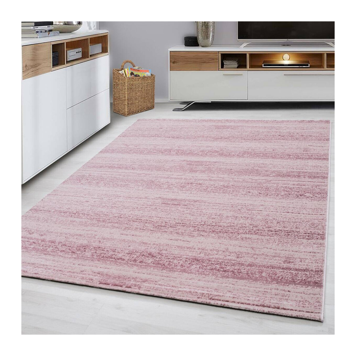 Ayyildiz Teppich PLUS in Rosa, B/L: 140 x 200 cm - Bild 4