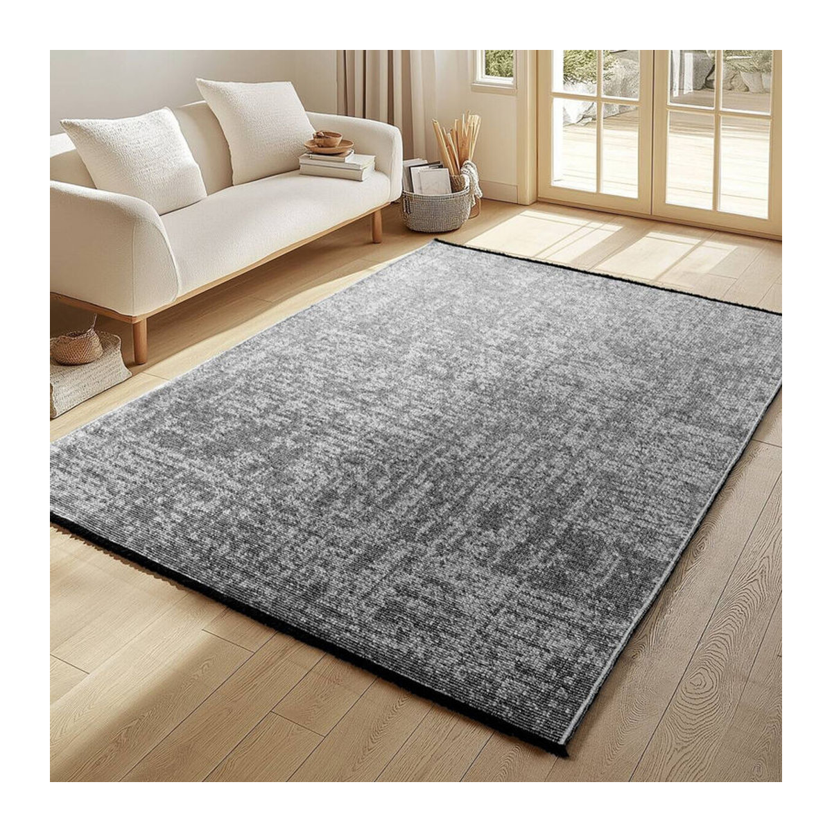 Ayyildiz Teppich SPACE grau B/L: 140 x 200 cm - Bild 3