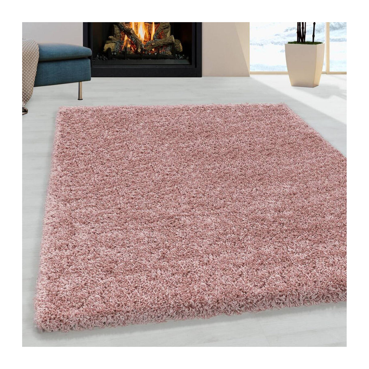 Ayyildiz Teppich SYDNEY in Altrosa, B: 140 cm, L: 200 cm - Bild 3
