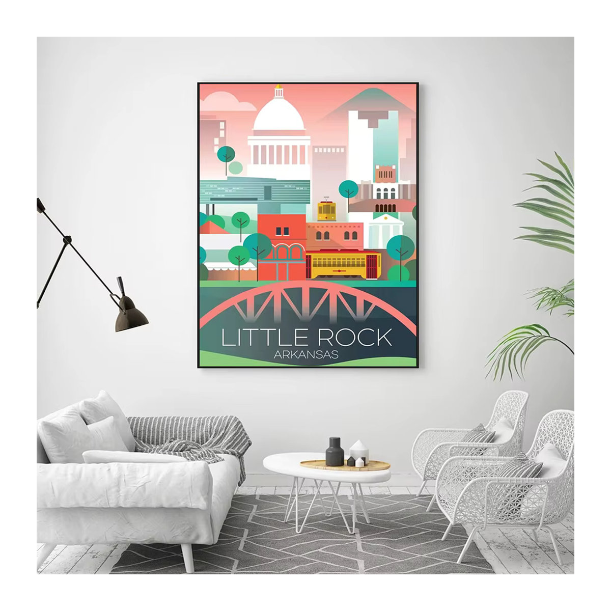 AZQSD 5D DIY Diamantstickerei Stadtlandschaft als Mosaik-Postkarte in Mehrfarbig für moderne Wanddekoration - Bild 3