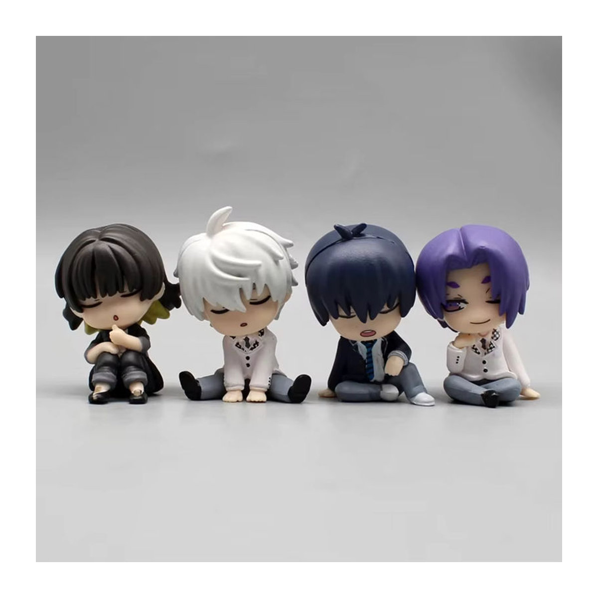 B-E-CK Anime Q-Version PVC Figuren Sammlerstücke Bachira Meguru Nagi Seishiro Isagi Yoichi Mikage Reo Mehrfarbig - Bild 3