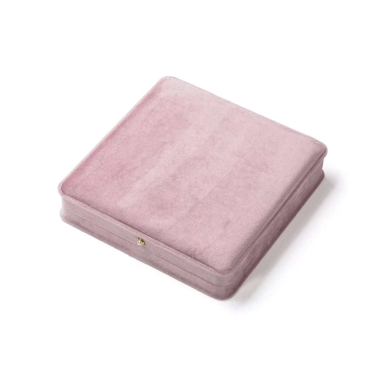 Baby.Xin Schmuckbox aus Samt in Blau und Mehrfarbig als eleganter Aufbewahrungsorganizer für Halsketten, Ringe und Ohrringe - Bild 5