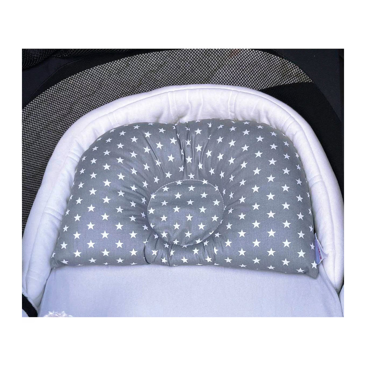 Babydorm BuggyDorm Kinderwagen-Kopfkissen in Grau - Bild 3