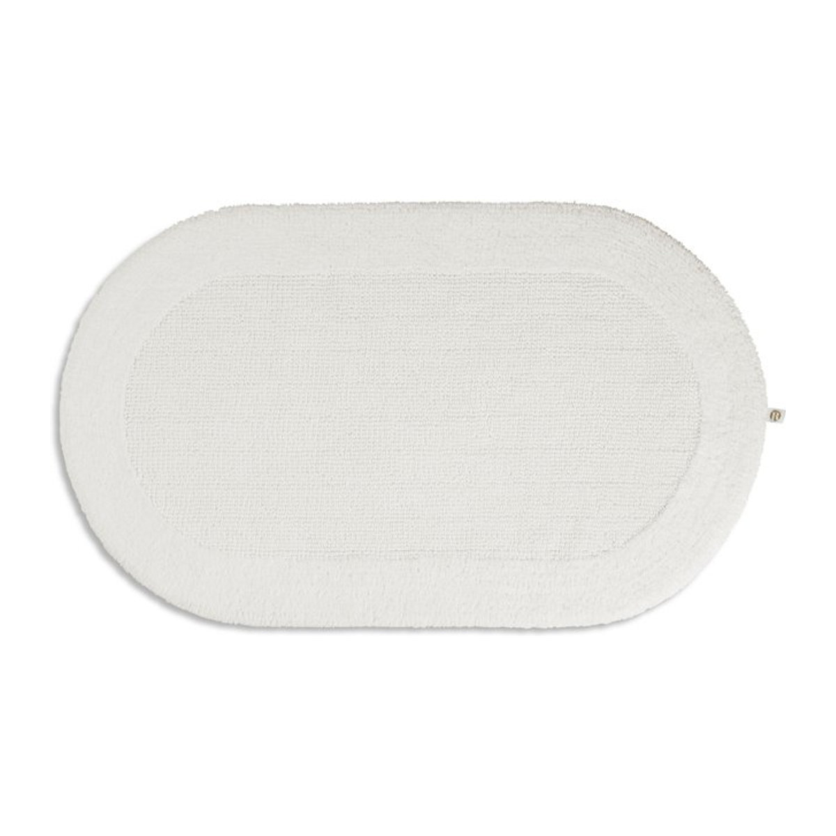 Badematte RHOMTUFT EXQUISIT in Weiß mit saugfähigem Material - Bild 1