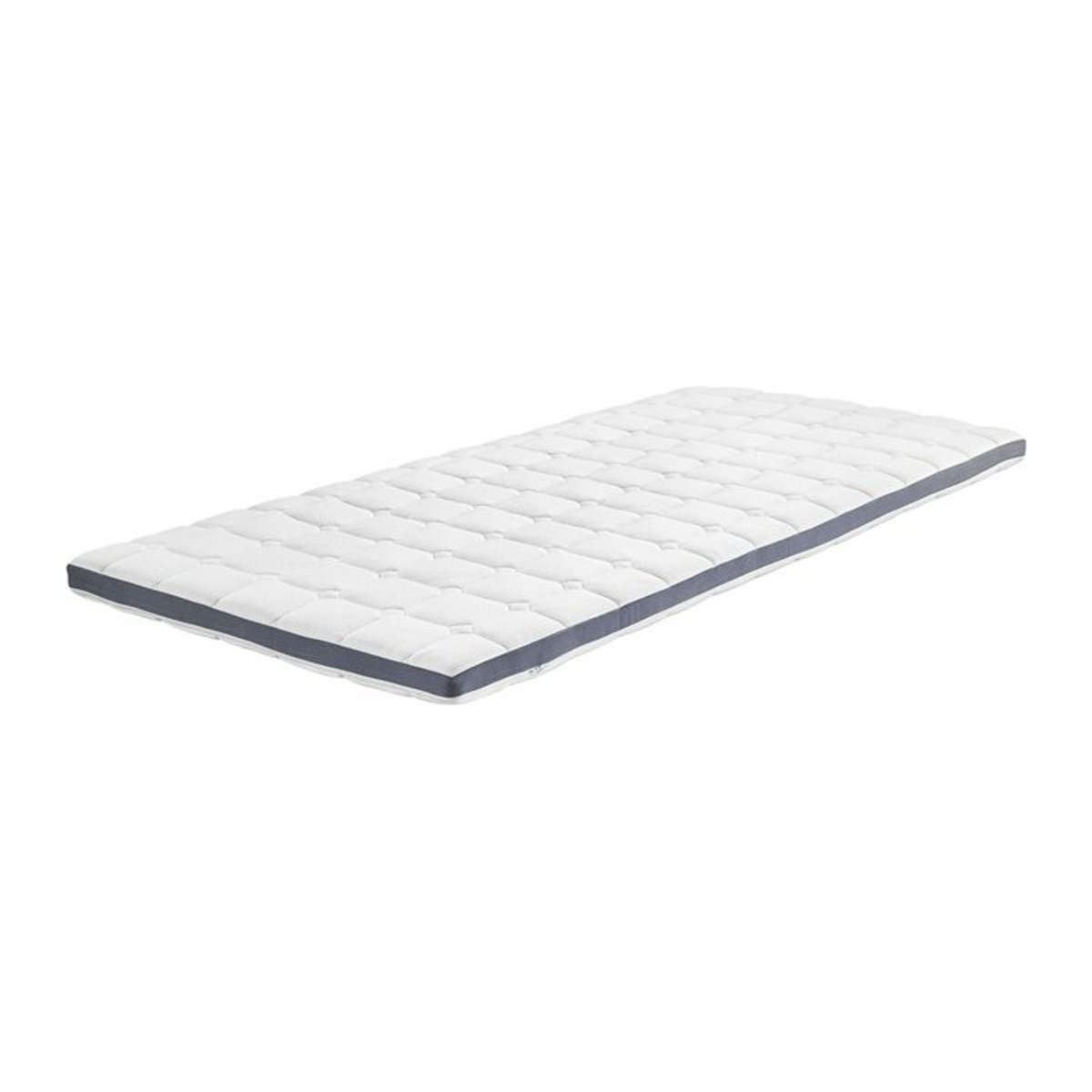 Badenia Trendline Visco-Topper Premium in Weiß, B/T: 200 x 200 cm - Bild 1