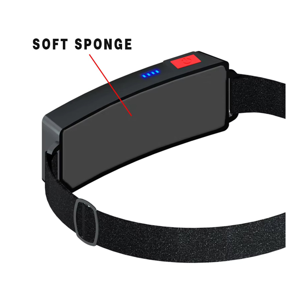 BALDR Tragbarer LED-Scheinwerfer mit USB-Wiederaufladung für Outdoor, Camping und Angeln - Bild 3