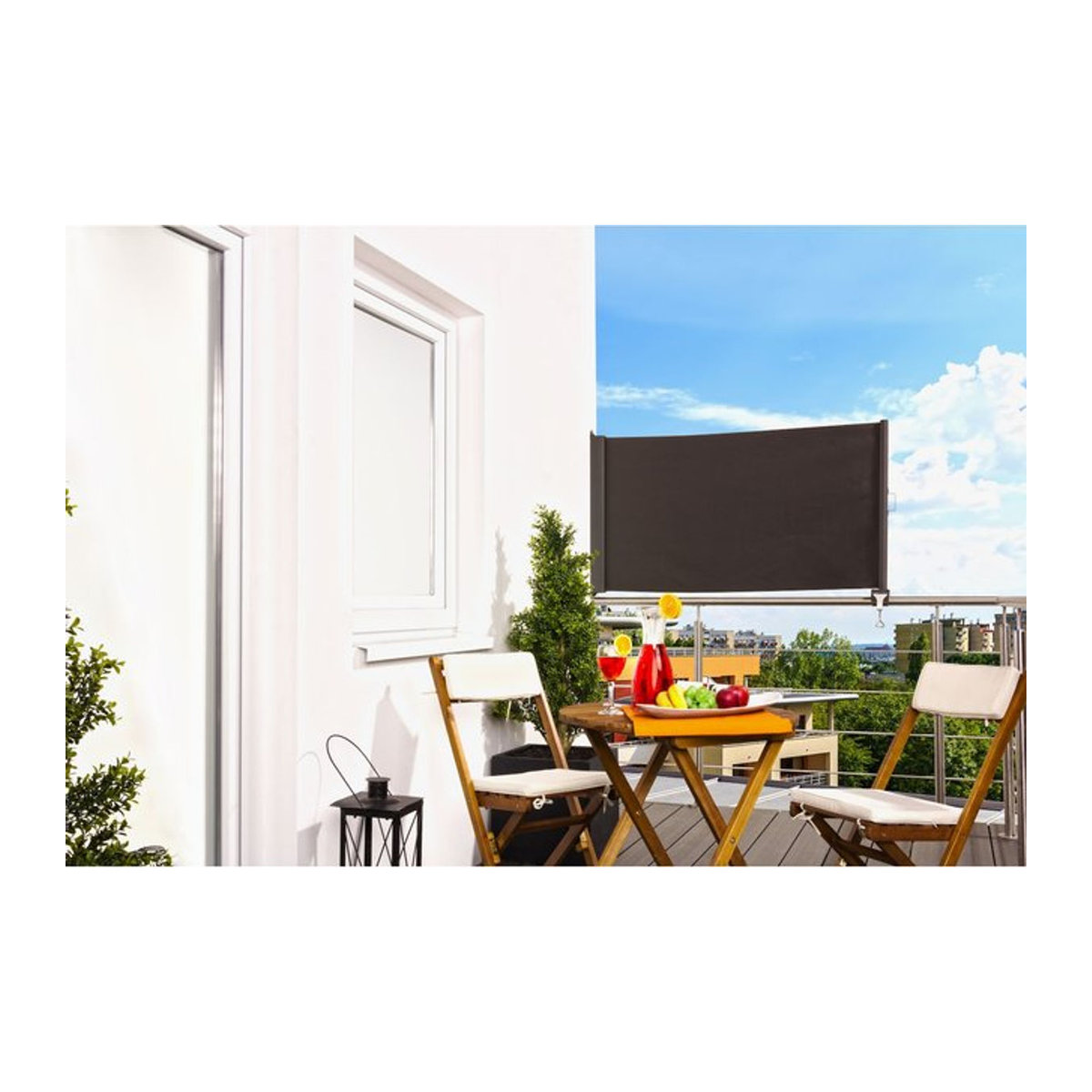 Balkon Markise UP von Hecht International in Anthrazit - Bild 1