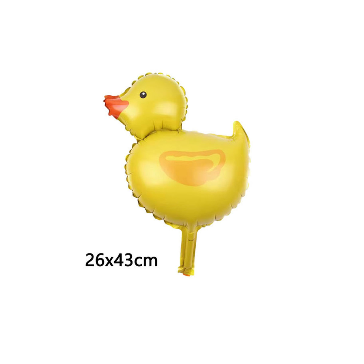 Ballon-Bogen-Set mit Cartoon Tier Motiv Mini Ente in Gelb und Blau für Kinder Geburtstagsdekoration aus Latex und Folie - Bild 3