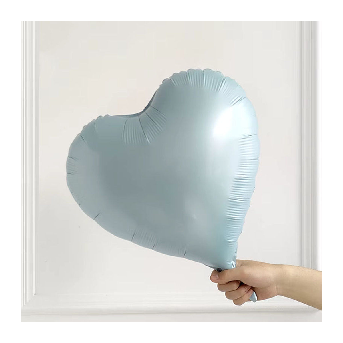 BALONAR Herz-Folienballons aus Kunststoff für Geburtstag und Babyparty, 18 Zoll, Mehrfarbig - Bild 3