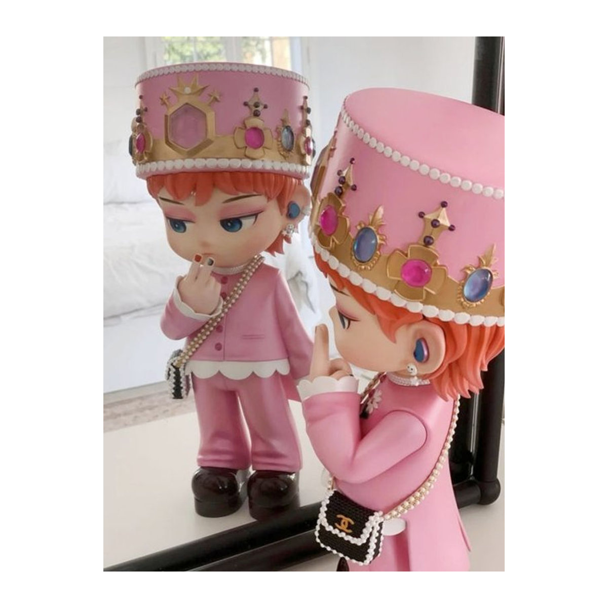 Bandai Action Figure GD Mama Modellpuppe aus Kunststoff in Rosa, Höhe: 16 cm - Bild 1