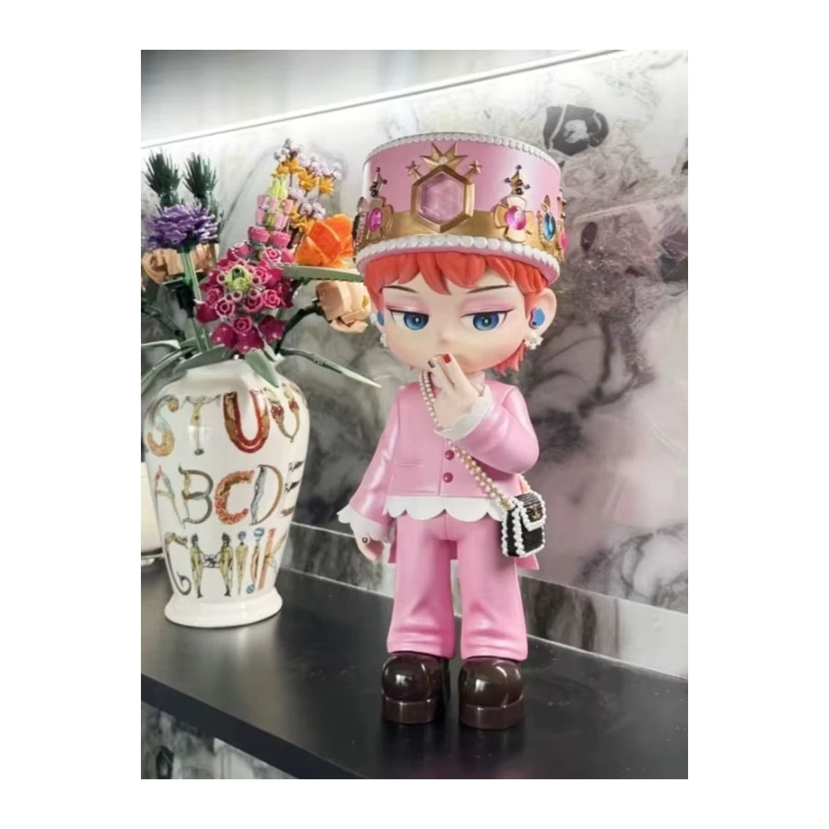 Bandai Action Figure GD Mama Modellpuppe aus Kunststoff in Rosa, Höhe: 16 cm - Bild 7