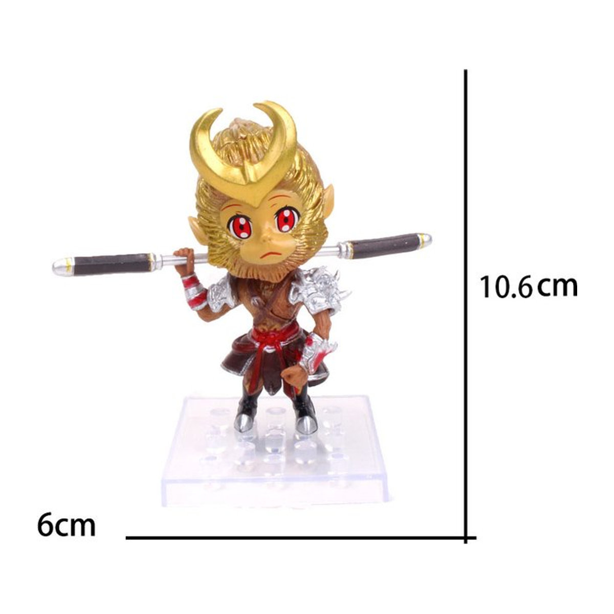Bandai Actionfigur Black Myth: Wukong Sonne Wukong Affenkönig Figur aus Kunststoff, mehrfarbig - Bild 1