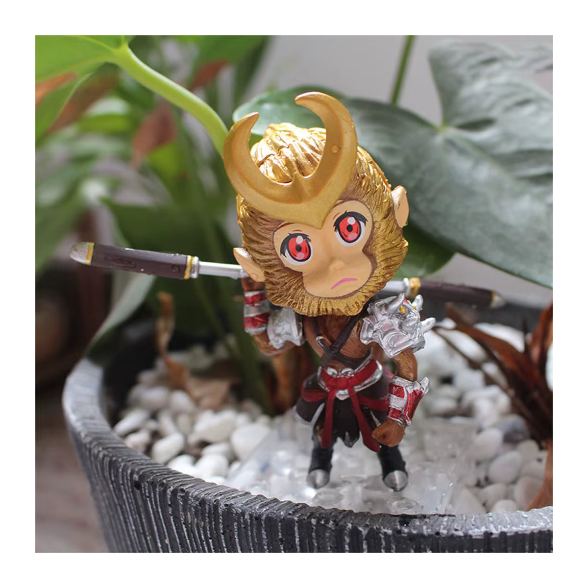 Bandai Actionfigur Black Myth: Wukong Sonne Wukong Affenkönig Figur aus Kunststoff, mehrfarbig - Bild 2