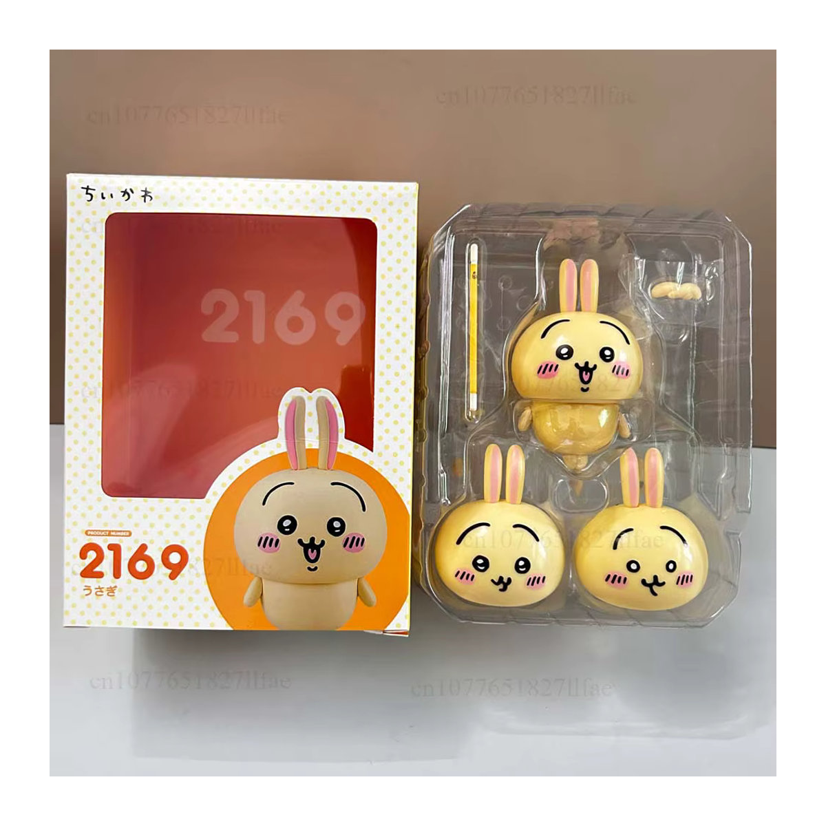 Bandai Actionfigur Hachiware 2168 und Usagi 2169 aus PVC, bewegliche Sammelfiguren in Mehrfarbig - Bild 3