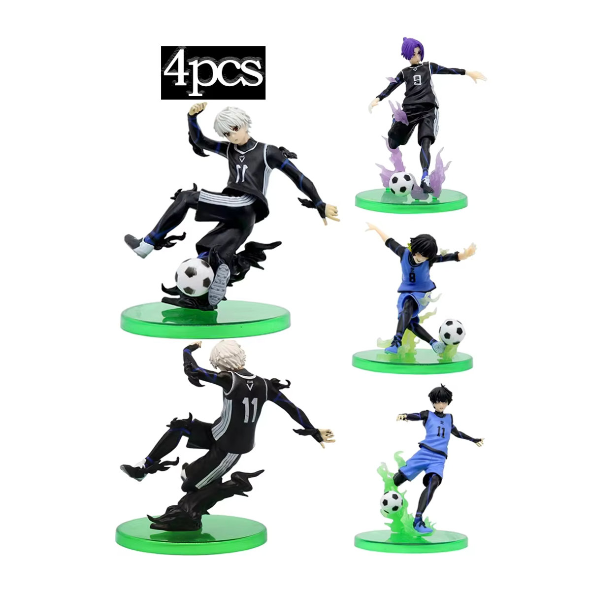 Bandai Actionfigur Makoto Nagi aus Blue Lock als PVC-Modell in Mehrfarbig - Bild 5