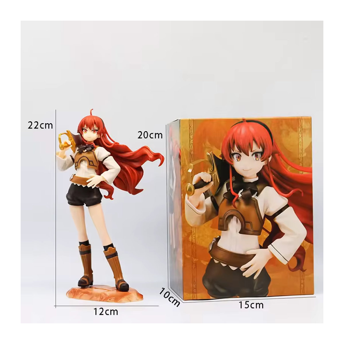 Bandai Actionfigur Roxy Migurdia aus Mushoku Tensei: Jobless Reincarnation, mehrfarbige Anime-Figur aus Kunststoff für Erwachsene - Bild 2