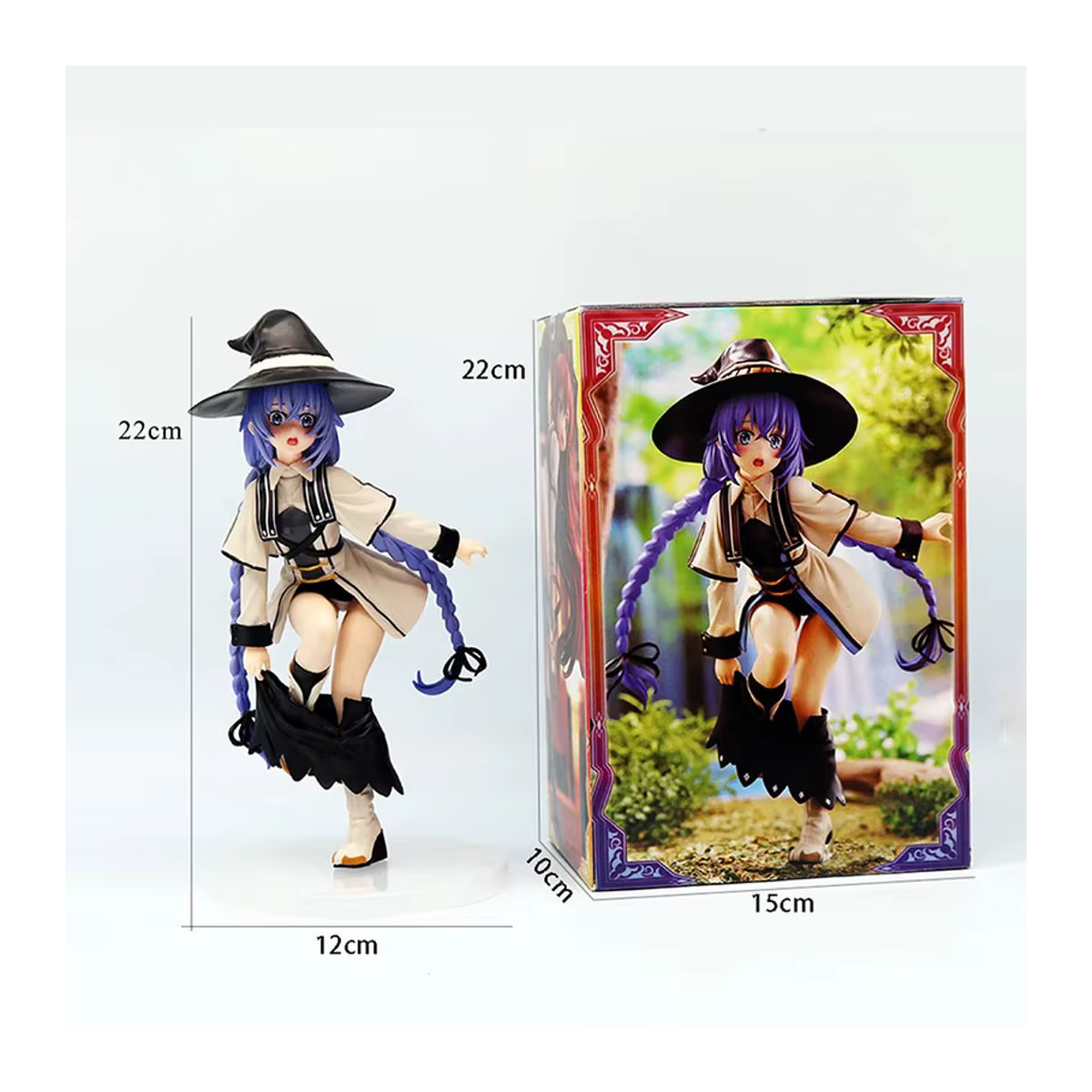 Bandai Actionfigur Roxy Migurdia aus Mushoku Tensei: Jobless Reincarnation, mehrfarbige Anime-Figur aus Kunststoff für Erwachsene - Bild 4