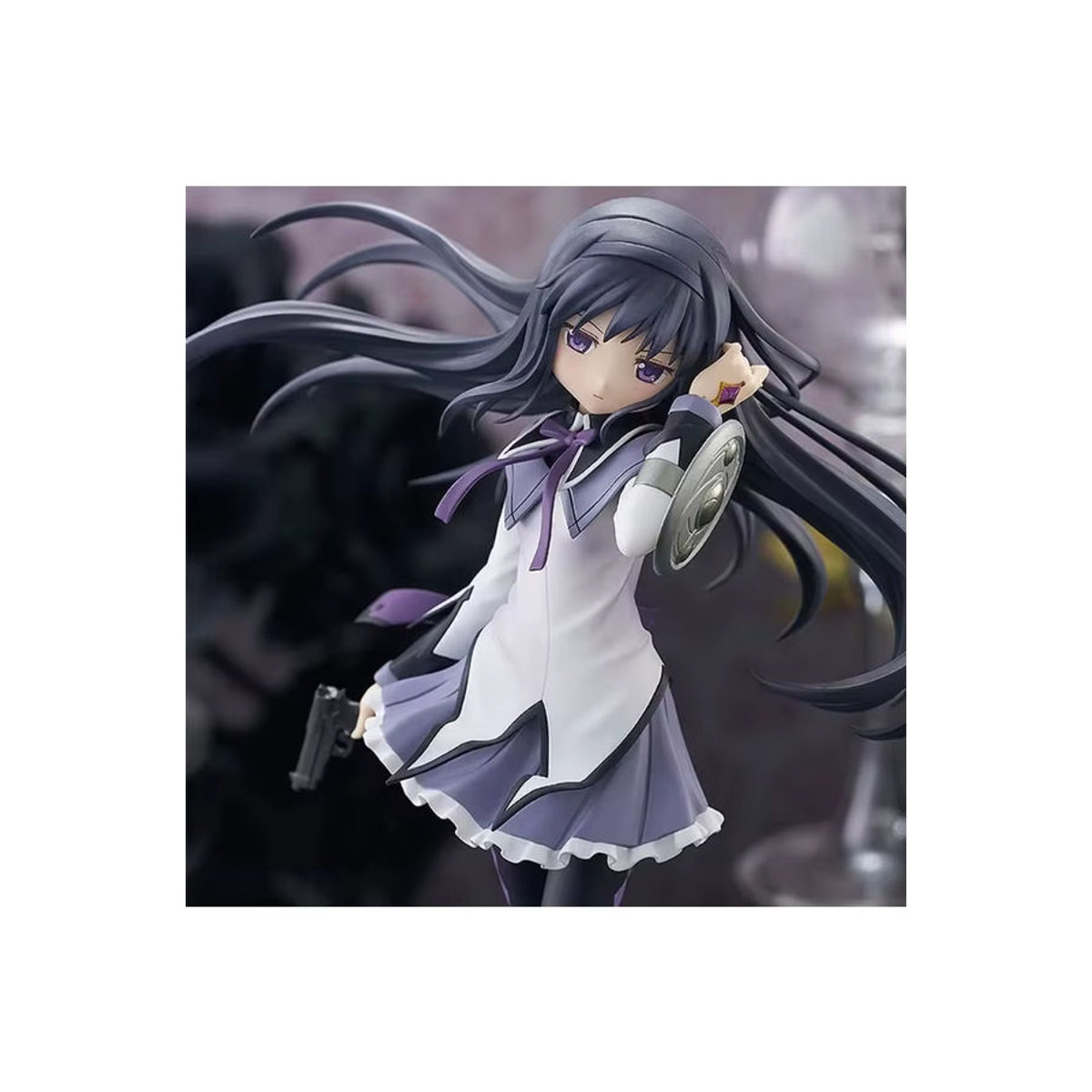 Bandai Akemi Homura Actionfigur aus Puella Magi Madoka Magica, mehrfarbiges PVC-Modell, Höhe: 17 cm - Bild 3
