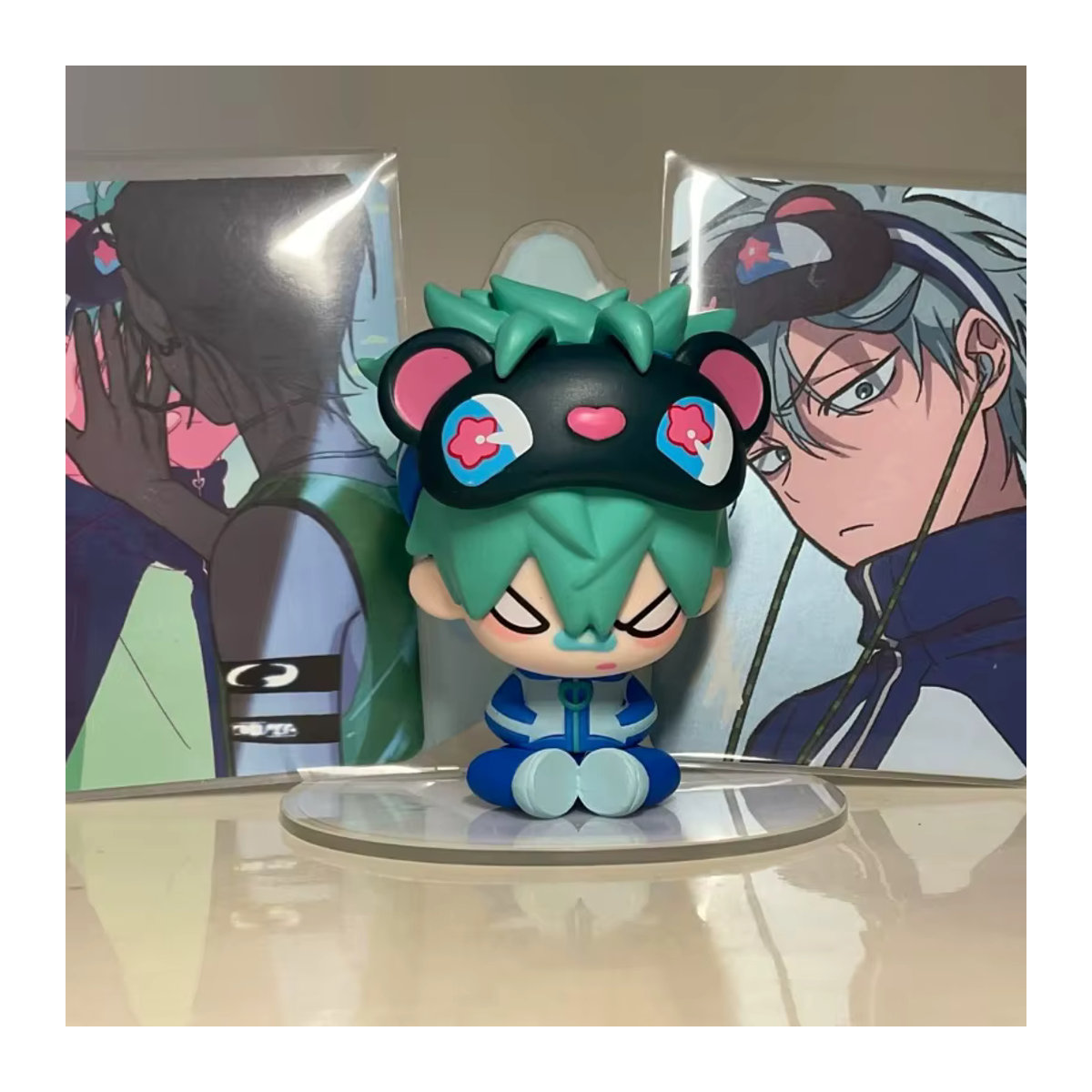 Bandai Alien Bühne Blind Box mit Ivan und Luka Cartoon Puppen als bunte Mini-Figuren aus Kunststoff - Bild 3
