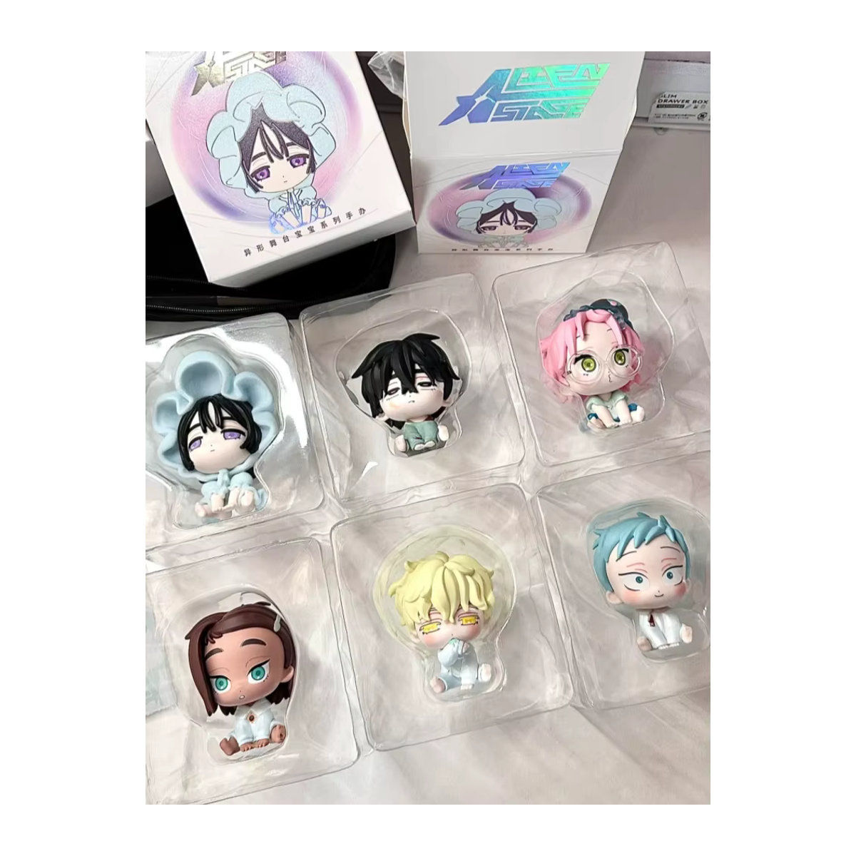 Bandai Alien Stage Figuren Set aus Kunstharz, mehrfarbig, Desktop Ornament Modell für Fans - Bild 5