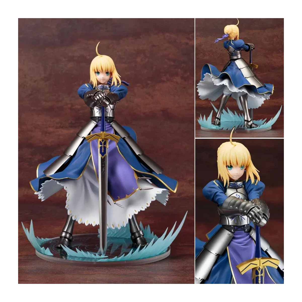 Bandai Altria Pendragon Actionfigur aus Fate/Stay Night Unlimited Blade Works, mehrfarbige Anime PVC Figur für Erwachsene - Bild 1