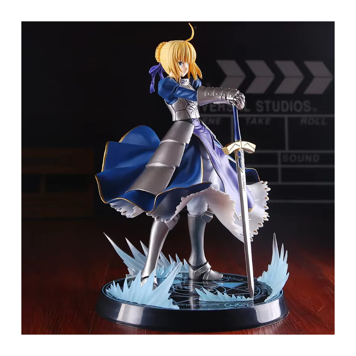 Bandai Altria Pendragon Actionfigur aus Fate/Stay Night Unlimited Blade Works, mehrfarbige Anime PVC Figur für Erwachsene - Bild 4