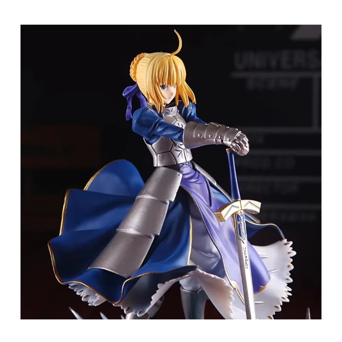 Bandai Altria Pendragon Actionfigur aus Fate/Stay Night Unlimited Blade Works, mehrfarbige Anime PVC Figur für Erwachsene - Bild 5