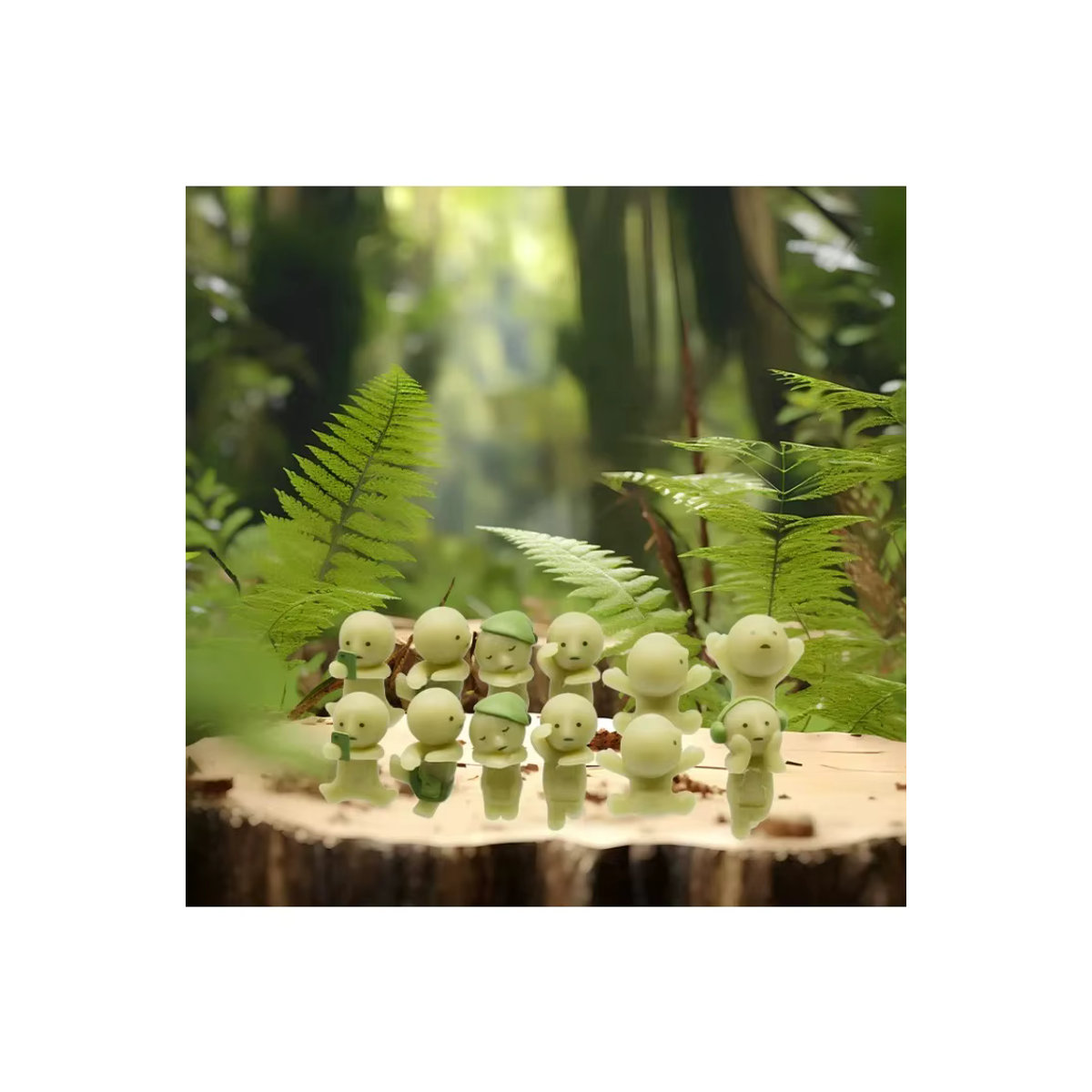 Bandai Angel Hippers Angel Party Serie Blindbox Mini-Figuren Dekorative Puppen in Weiß - Bild 7