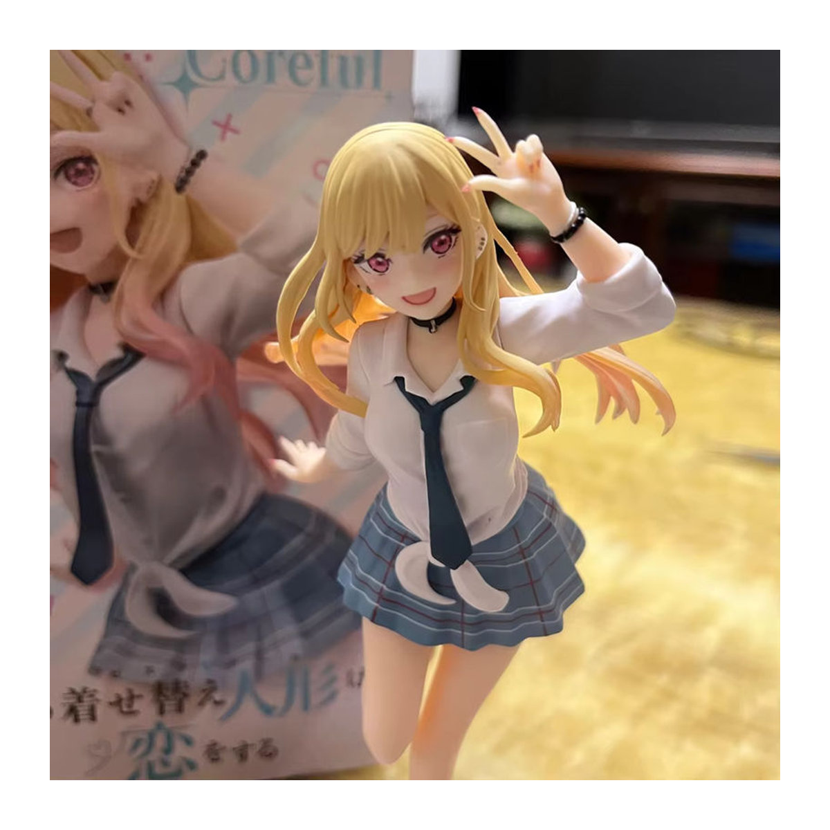 Bandai Anime Action Figure Marin Kitagawa My Dress-Up Darling Uniform Version, mehrfarbig, Höhe: 18 cm - Bild 4